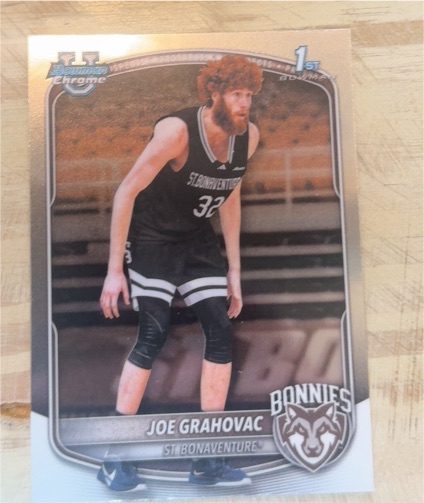2025-26 Bowman Chrome Basketball #BCP-24 Joe Grahovac — front