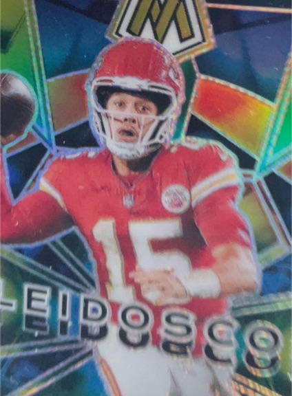 2020 Panini Mosaic #1 Patrick Mahomes II — front