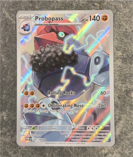 2020 Pokémon Perfect Order #096 Probopass — front