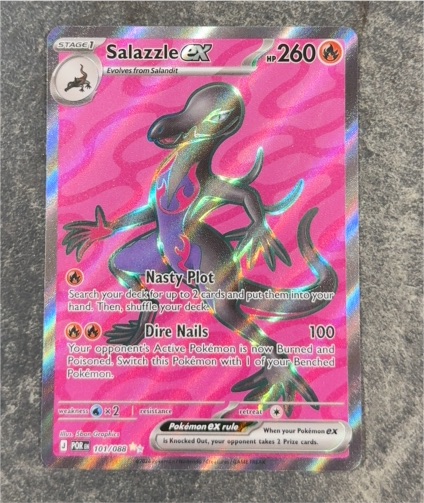 Pokémon TCG Salazzle ex 101/088 Perfect Order — front