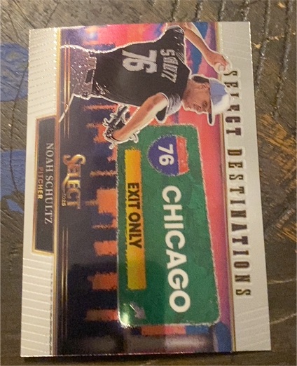 2025 Panini Select #9 Noah Schultz Select Destinations — front