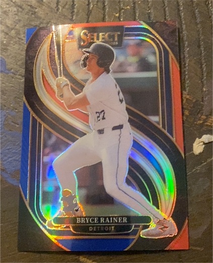 2025 Panini Select #126 Bryce Rainer Premier Level — front