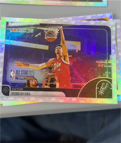 2025-26 Topps NBA Hoops #289 Victor Wembanyama — front