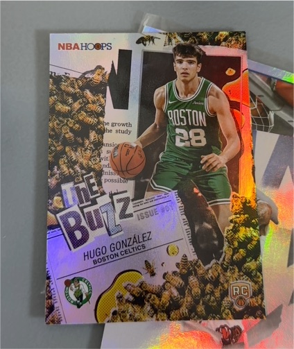 2026 Topps NBA Hoops The Buzz #TB-28 Hugo Gonzalez — front