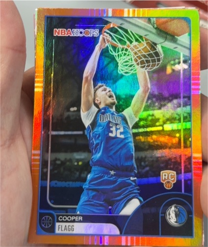 2025-26 Topps NBA Hoops #35 Cooper Flagg — front