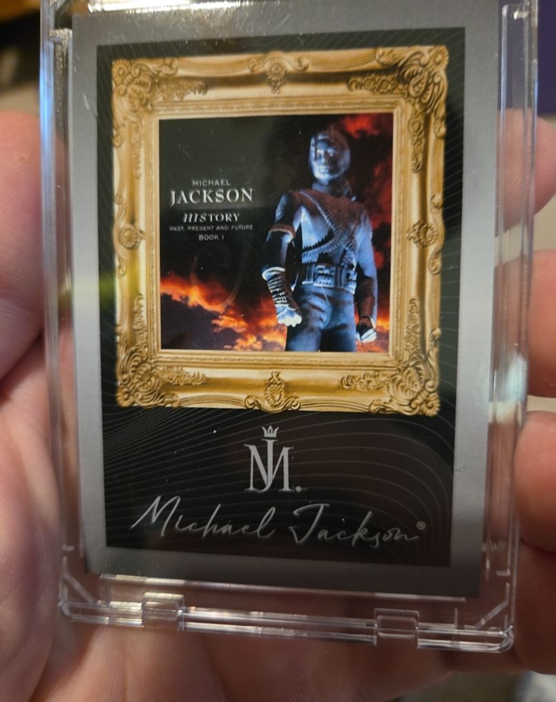 2026 Keepsake Michael Jackson Album Collection Limited Edition Card #33 /250 — front