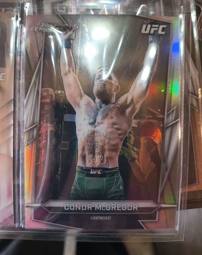 2026 Topps Chrome UFC #5 Conor McGregor — front