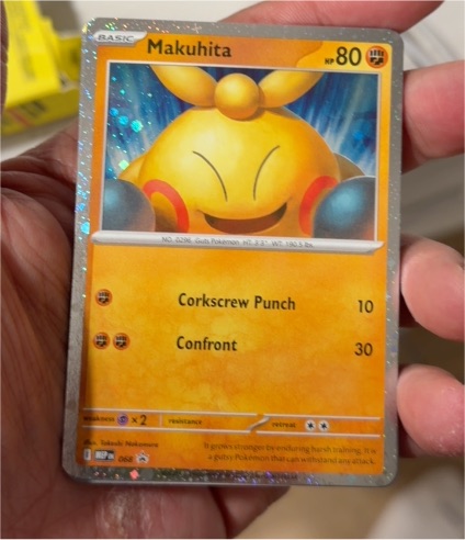 2011 Pokémon Perfect Order #068 Makuhita — front