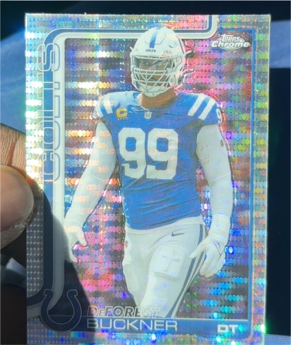 2025 Topps Chrome #133 DeForest Buckner — front