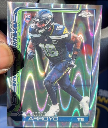 2025 Topps Chrome #396 Elijah Arroyo — front
