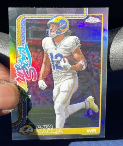 2025 Topps Chrome #FS-23 Puka Nacua — front