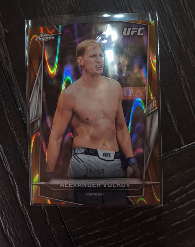 2026 Topps Chrome UFC #12 Alexander Volkov — front