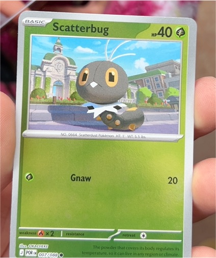 2025 Pokémon Perfect Order #007 Scatterbug — front