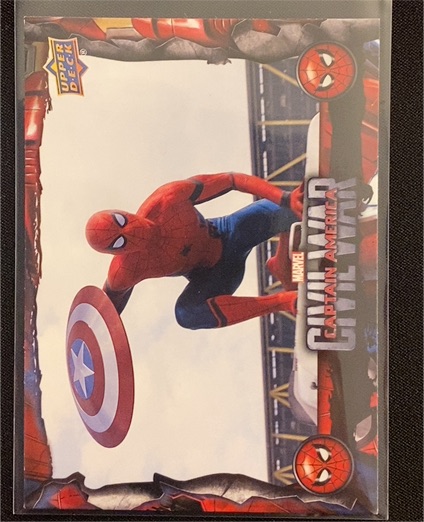 2017 Upper Deck Spider-Man Homecoming Civil War Images #CW3 — front