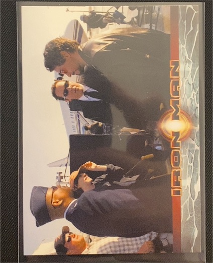 2008 Rittenhouse Iron Man Movie Trading Card — front