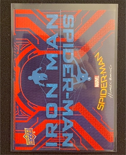 2017 Upper Deck Spider-Man Homecoming #RB-42 Iron Man Spider-Man — front