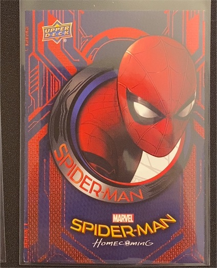 2017 Upper Deck Spider-Man Homecoming #RB-33 Spider-Man — front