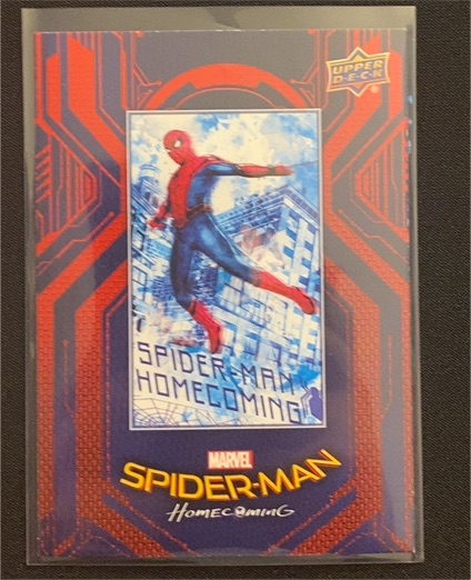 2017 Upper Deck Spider-Man Homecoming #RB-50 Spider-Man — front