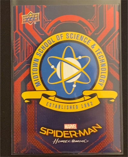 2017 Upper Deck Spider-Man Homecoming #RB-17 Midtown School of Science & Technology — front
