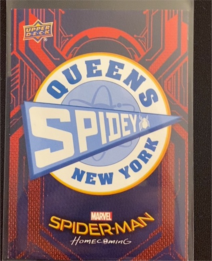 2017 Upper Deck Spider-Man Homecoming #RB-37 — front
