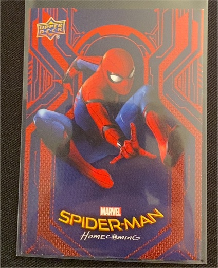 2017 Upper Deck Spider-Man Homecoming #RB-13 Spider-Man — front