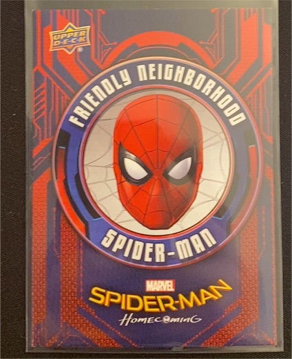 2017 Upper Deck Spider-Man Homecoming #RB-31 Spider-Man — front