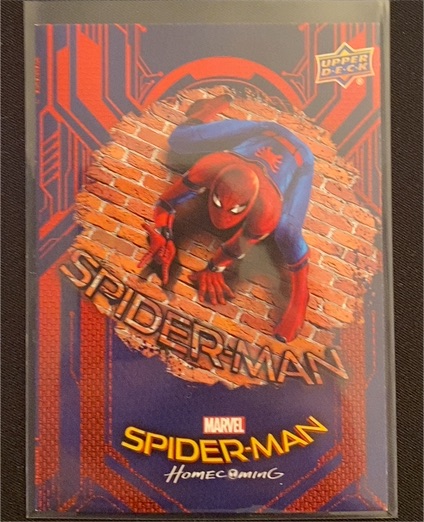 2017 Upper Deck Spider-Man Homecoming #RB-36 Spider-Man — front