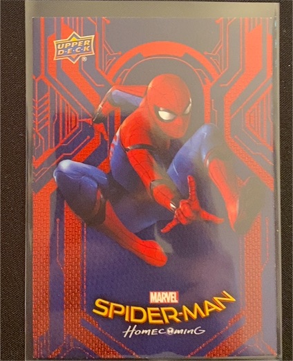 2017 Upper Deck Spider-Man Homecoming #RB-33 Spider-Man — front