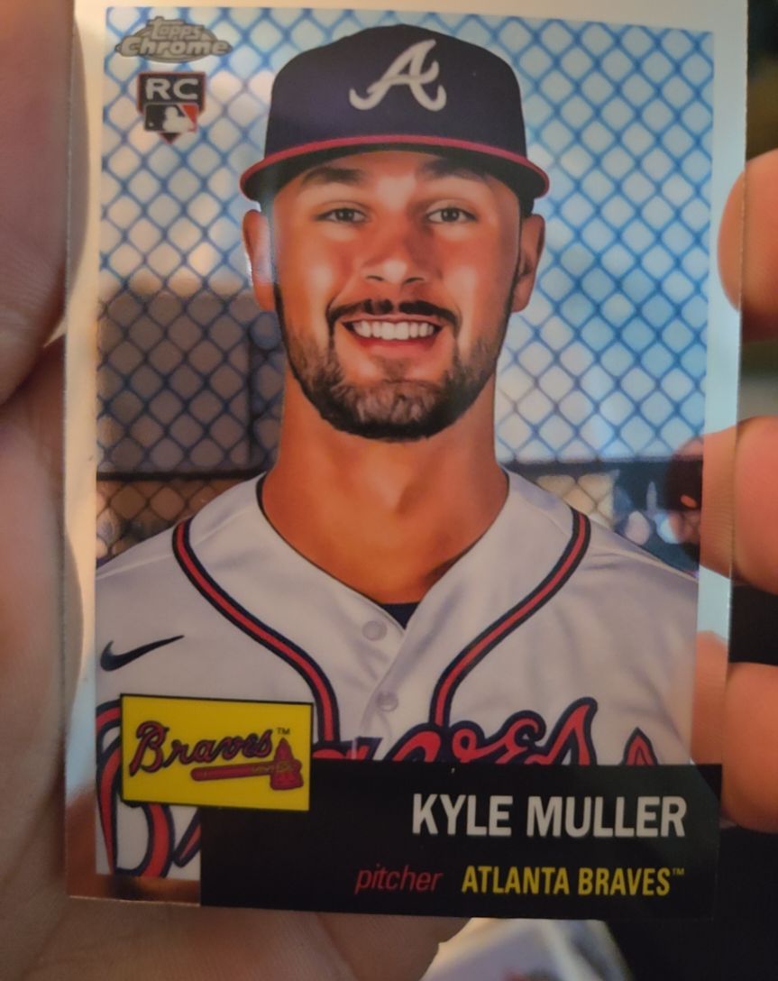 2022 Topps Chrome Platinum Anniversary #80 Kyle Muller — front