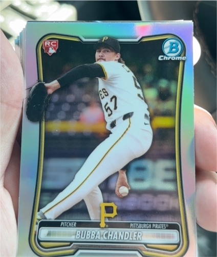 2026 Bowman Chrome #83 Bubba Chandler — front