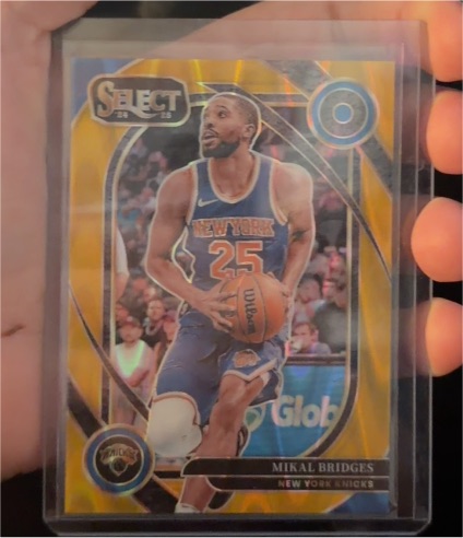 2024-25 Panini Select Courtside #204 Mikal Bridges — front
