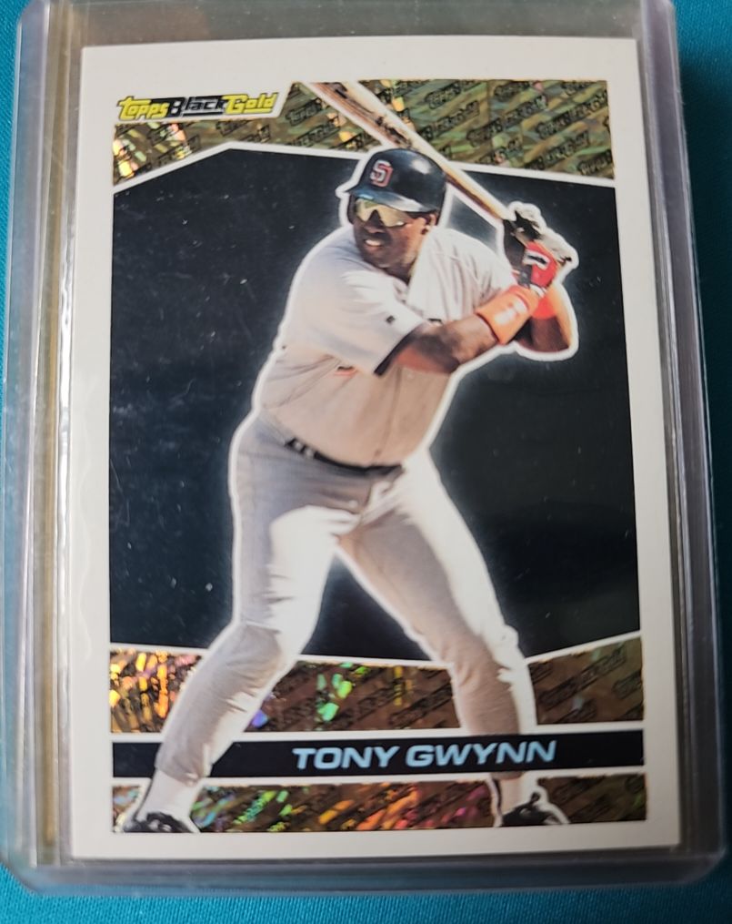 1993 Topps Black Gold #8 Tony Gwynn — front