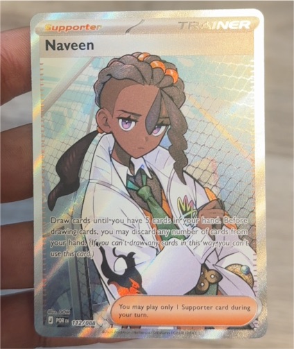 2026 Pokémon #112 Naveen — front