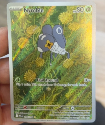 2025 Pokémon #096 Nymble — front