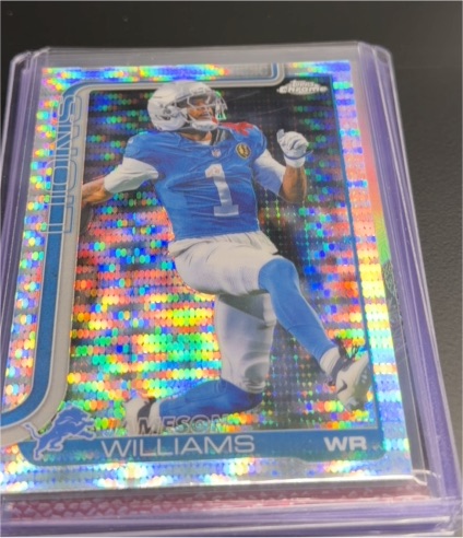 2025 Topps Chrome #97 Jameson Williams — front