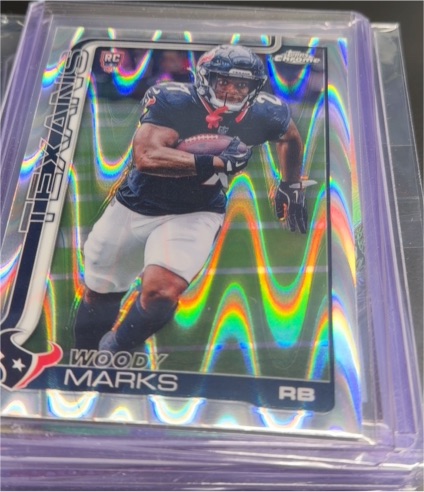 2025 Topps Chrome #372 Woody Marks — front