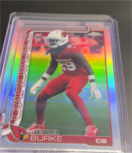 2025 Topps Chrome #368 Denzel Burke — front