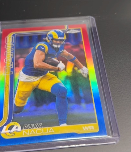 2025 Topps Chrome #166 Puka Nacua — front