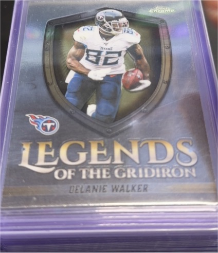 2025 Topps Chrome Legends of the Gridiron #LOG-30 Delanie Walker — front