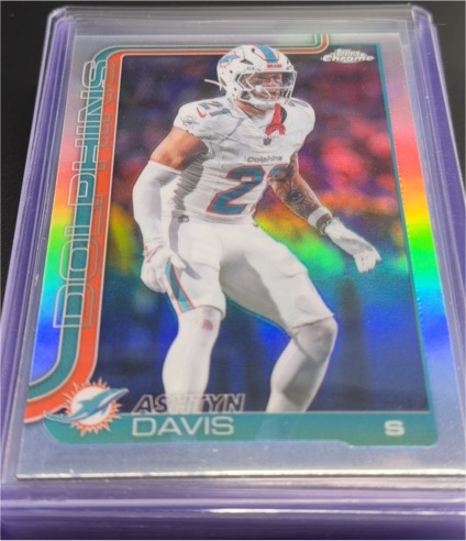 2025 Topps Chrome #194 Ashtyn Davis — front
