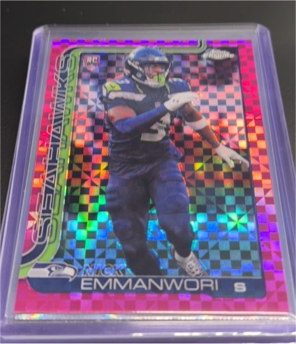 2025 Topps Chrome #348 Nick Emmanwori — front
