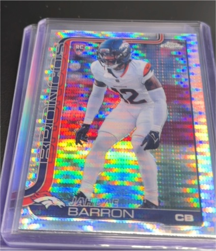 2025 Topps Chrome #359 Jahdae Barron — front