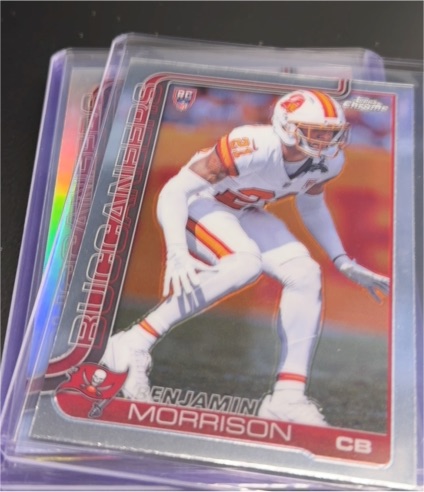 2025 Topps Chrome #355 Benjamin Morrison — front