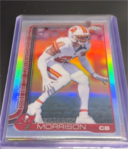 2025 Topps Chrome #355 Benjamin Morrison — front
