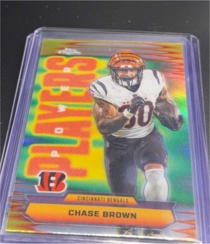 2025 Topps Chrome #PP-19 Chase Brown — front