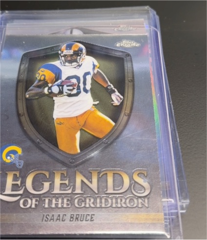 2025 Topps Chrome #LOG-26 Isaac Bruce Legends of the Gridiron — front
