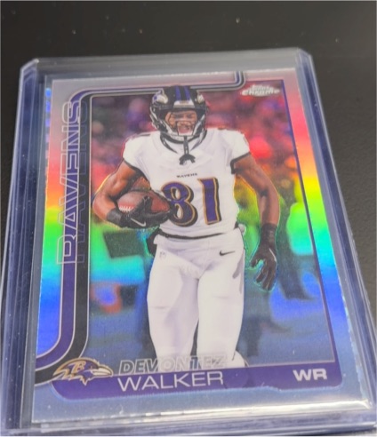 2025 Topps Chrome #26 Devontez Walker — front