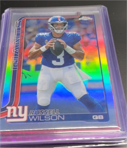 2025 Topps Chrome #229 Russell Wilson — front