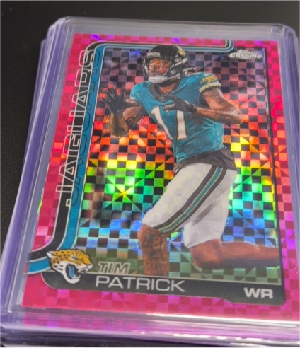 2025 Topps Chrome #96 Tim Patrick — front