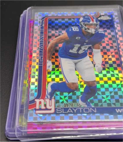 2025 Topps Chrome #226 Darius Slayton — front